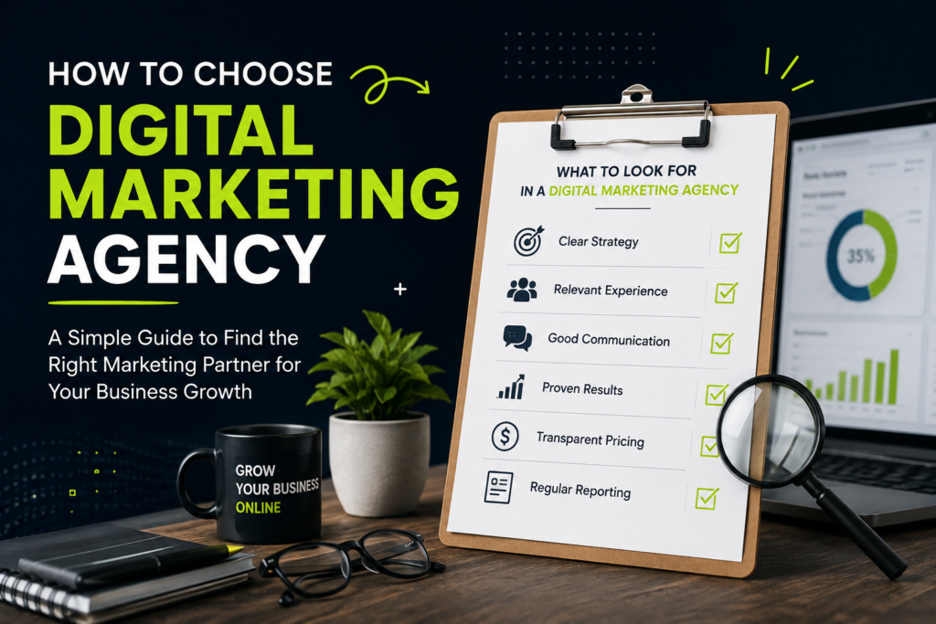 how to choose a digital marketing agency